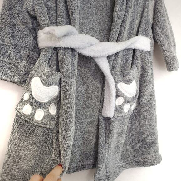 Cat & Jack | Koala Face Hooded Robe Super Soft - Picture 4 of 8